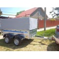 Прицеп двухосный Бизнес 2,50 на 1,56 ,борт 50см ,толщина бортов 1,5мм